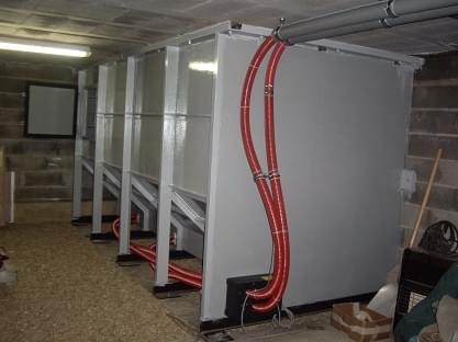 Silo acier granulés