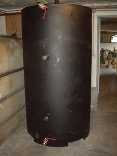 Chaudière bois Fröling S4 turbo avec relève chaudière fioul