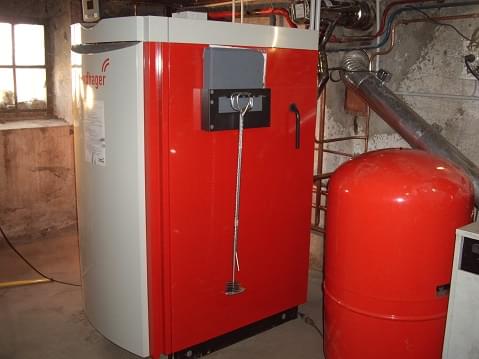 Chaudière bois inox et relève chaudière fioul