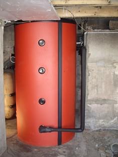 Chaudière bois inox et relève chaudière fioul