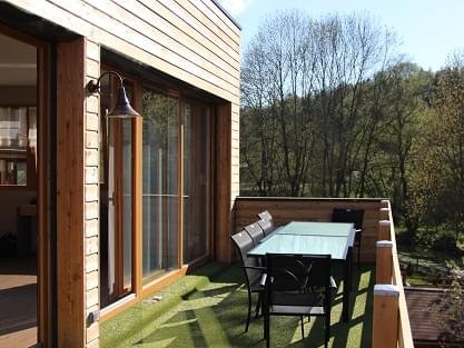 Chauffage d'une maison extension en bois