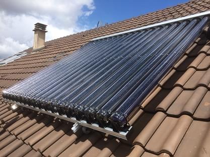 Chaudière gaz et solaire