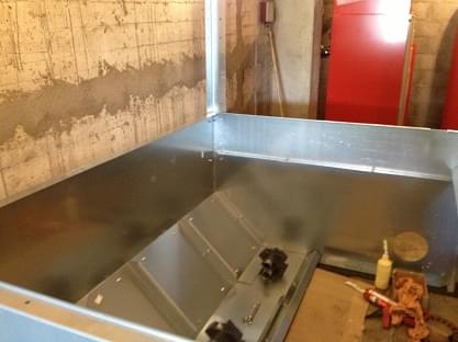 Montage silo à granulés 4.7t