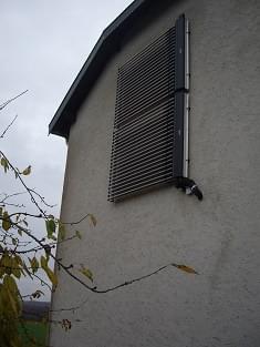 Tubes solaire en façade et relève chaudière fioul